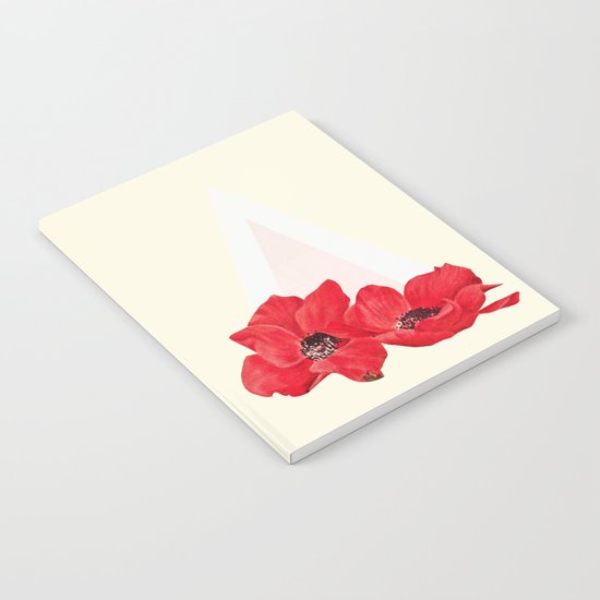 Floral Triangle Notebook