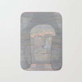 Athlete’s Head Abstract face "painting · modern · abstract art " Paul Klee Bath Mat