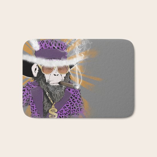 Pimp-Panzee Bath Mat