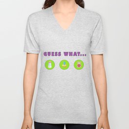 Guess what... New Baby coming V Neck T Shirt