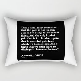 21   | 200302 | Audre Lorde Quotes Rectangular Pillow