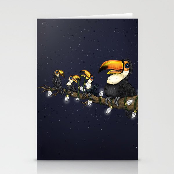 Christmas Toucans Stationery Cards