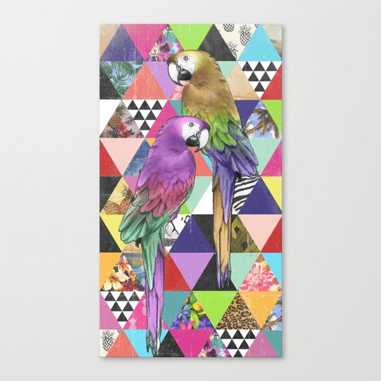 A bit of tropical geometry Canvas Print