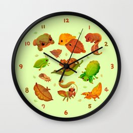 Leaf mimics Wall Clock