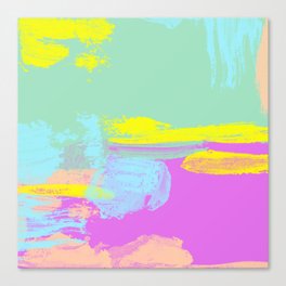 Abstract island  Canvas Print