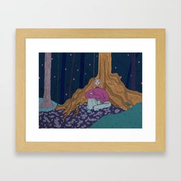 The Forest Framed Art Print