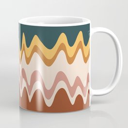 Wavy Stripes Abstract IV Mug