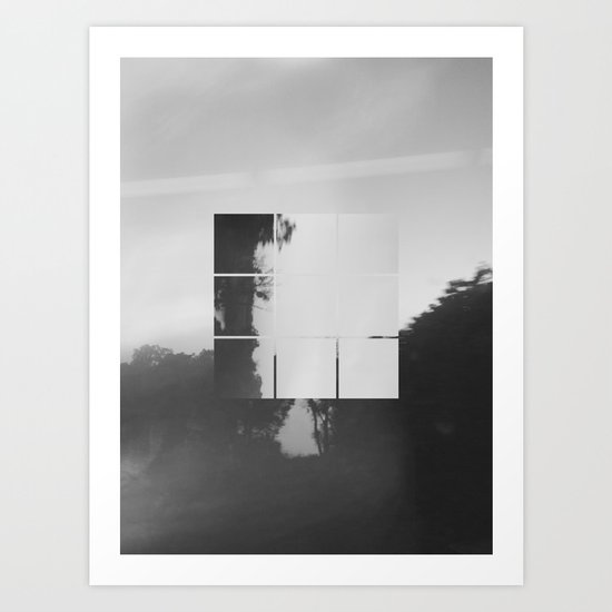 Black Trees Art Print