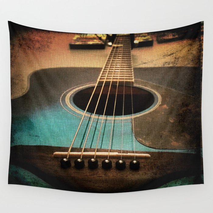 Midnight Strum Wall Tapestry