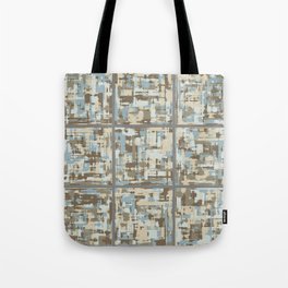 Contemporary Paint Swatch Patterns Tote Bag