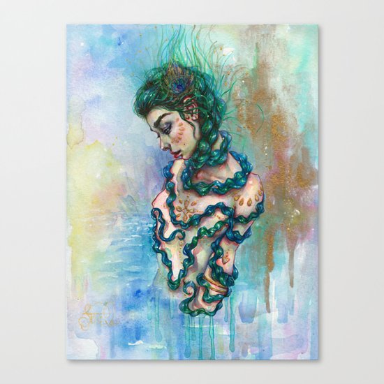 Snake Whisperer Canvas Print