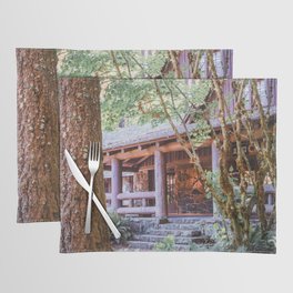 Rustic Forest | Oregon Nature | Travel Photography Placemat