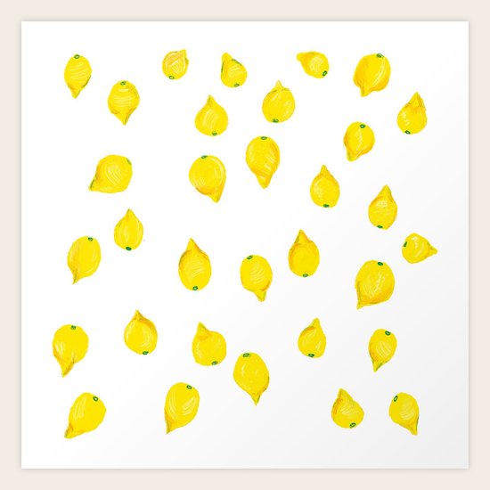 Lemons Art Print