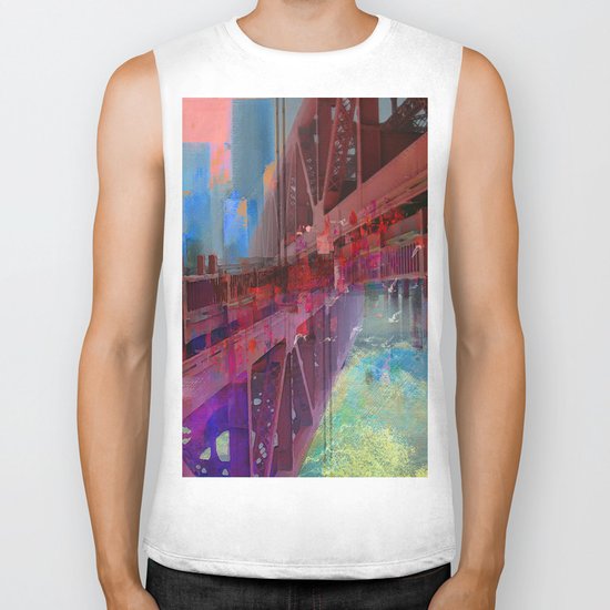 Double bridge Biker Tank