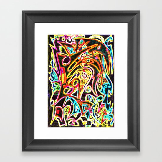 Amazing Brooks (remix) Framed Art Print
