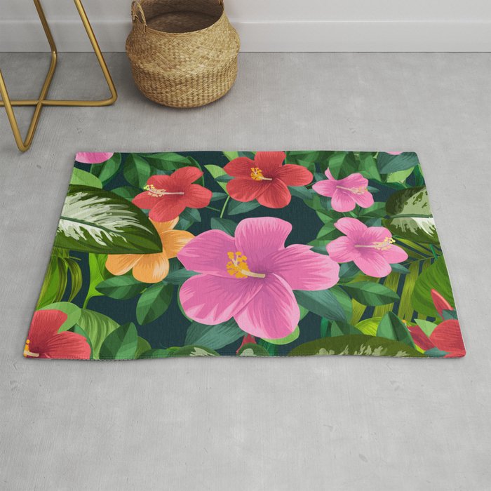 Awesome Flowers Rug