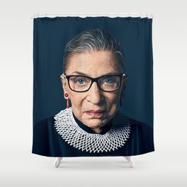 Ruth Bader Ginsburg Shower Curtain