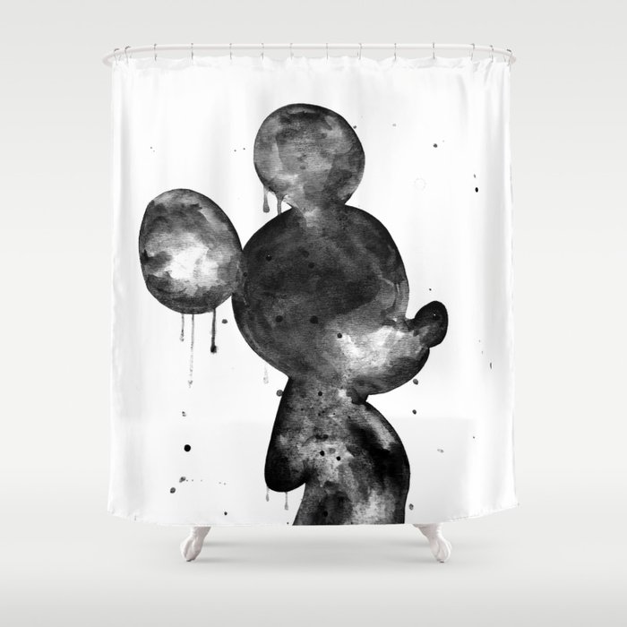 Mouse Cartoon Character Shower Curtain By Lubaost Society6