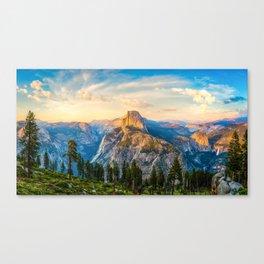 Heaven and Earth, Yosemite Canvas Print