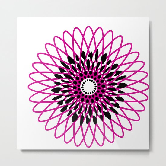 Flower burst Metal Print