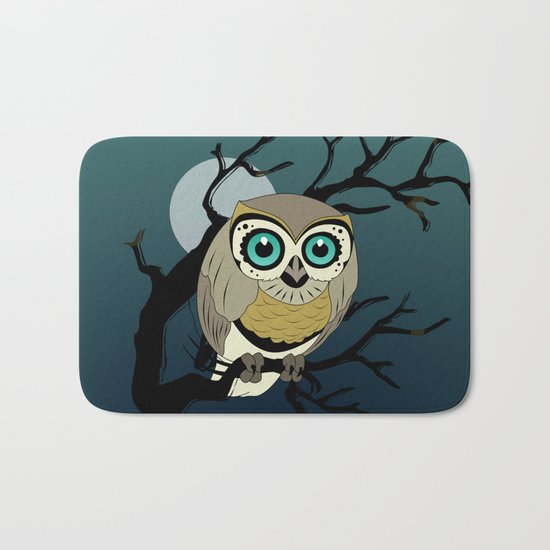 Owl Bath Mat