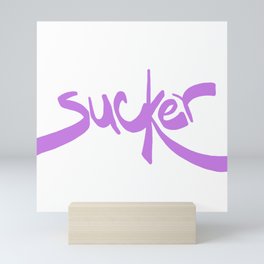 Lavander Sucker Mini Art Print