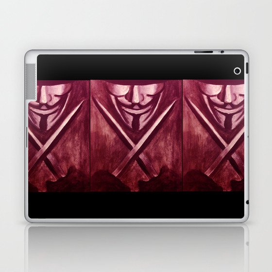 RED for VENDETTA Laptop & iPad Skin