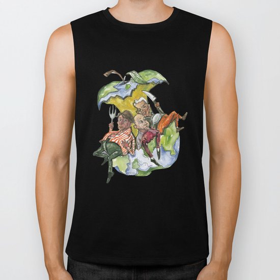 Earth consumers Biker Tank