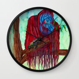 The Old Man In A Tree Wall Clock