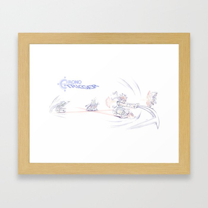 Chrono Trigger - Ozzie's in a Jam! Framed Art Print