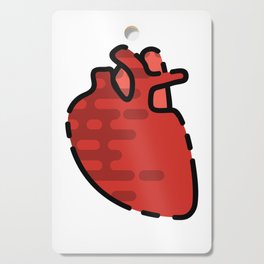 Anatomical Heart Cutting Board