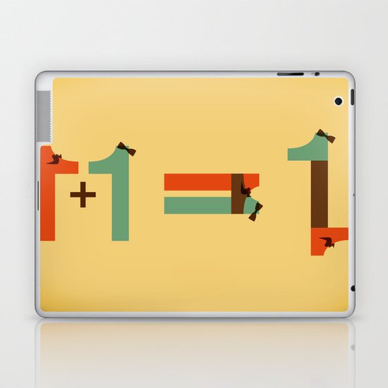 1 plus 1 Laptop & iPad Skin