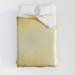 Yellow and Green Duvet Cover