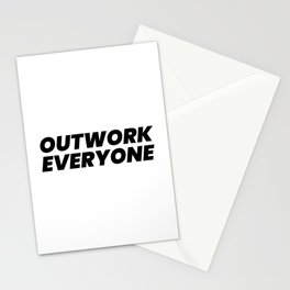 Outwork Everyone Stationery Card