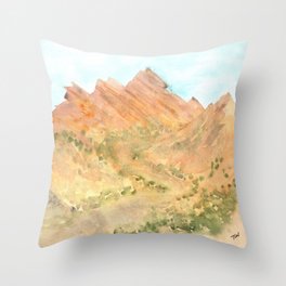 High Desert Throw Pillow