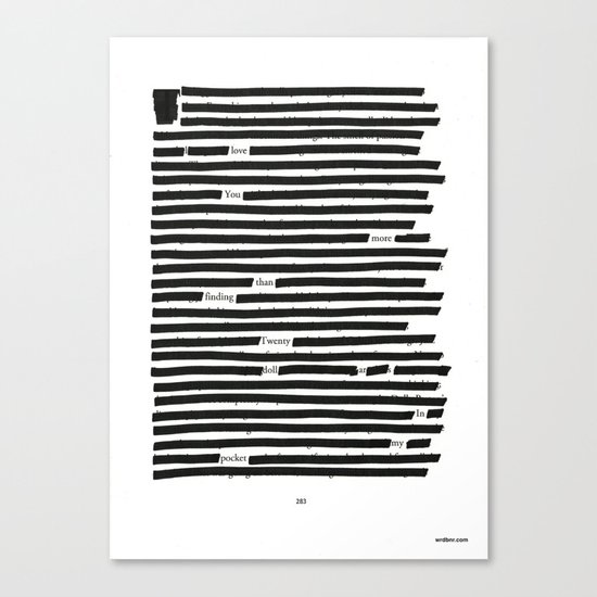 $20 Canvas Print