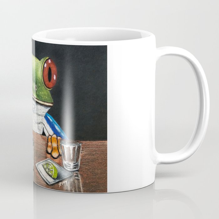 "Tequila Frog" - Frogs After Five collection Coffee Mug