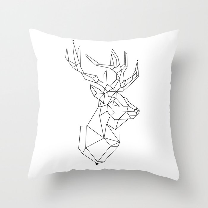 deer  Throw Pillow