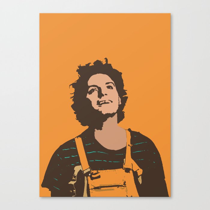 Orange Mac Canvas Print