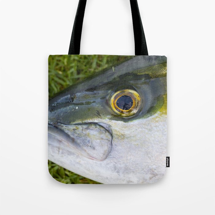 Yellowfin Tuna Closeup Tote Bag