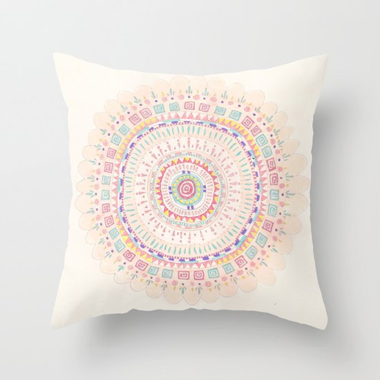Mandala Throw Pillow
