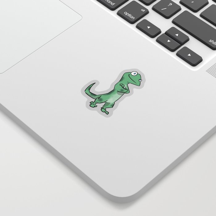 'The Adventures of Larry lizard' - 'Larry' small design Sticker