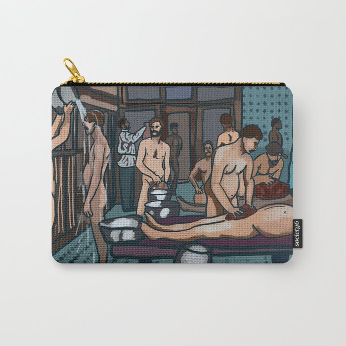 Baths Carry-All Pouch