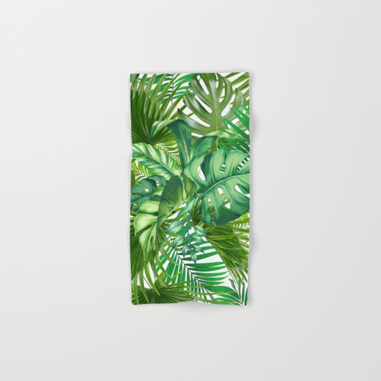 green tropic Hand & Bath Towel
