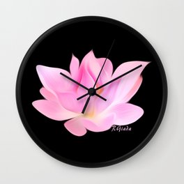 Simply lotus  Wall Clock