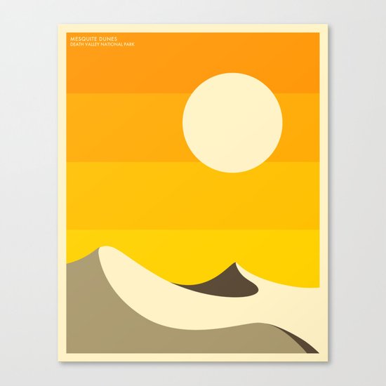DEATH VALLEY Canvas Print