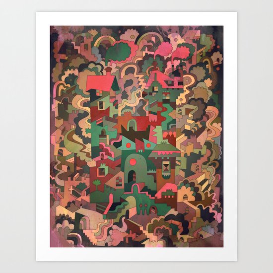Vershina Art Print