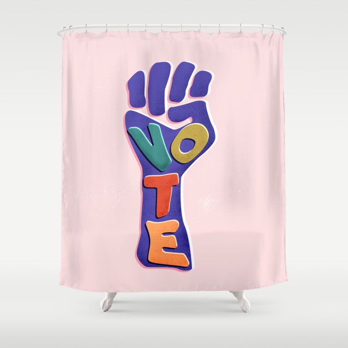 VOTE  Shower Curtain