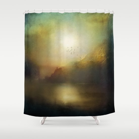 Poesia Shower Curtain