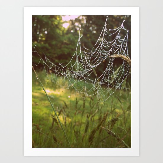Beads on a String Art Print